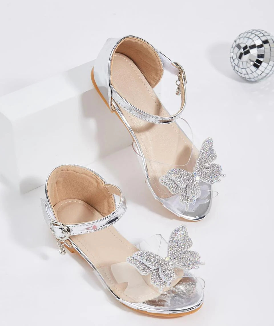 Silver Butterfly Clear Bellies